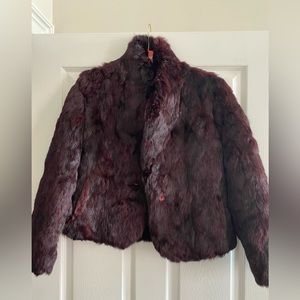 100% Rabbit Fur Coat